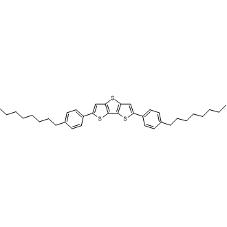 2,6-Bis(4-octylphenyl)dithieno[3,2-b:2',3'-d]thiophene Chemical Structure