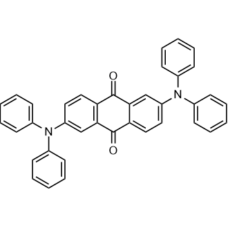 2,6-Bis(diphenylamino)anthraquinone Chemical Structure