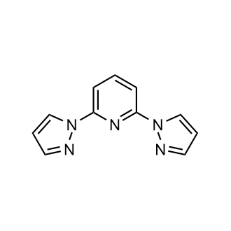 2,6-Di(1-pyrazolyl)pyridine التركيب الكيميائي