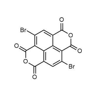 2,6-Dibromonaphthalene-1,4,5,8-tetracarboxylic dianhydride التركيب الكيميائي