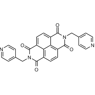 2,7-Bis(pyridin-4-ylmethyl)benzo[lmn][3,8]phenanthroline-1,3,6,8(2H,7H)-tetraone Chemical Structure