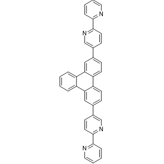 2,7-Di([2,2'-bipyridin]-5-yl)triphenylene Chemical Structure