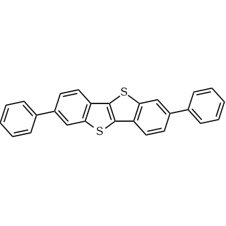 2,7-Diphenylbenzo[b]benzo[4,5]thieno[2,3-d]thiophene Chemical Structure