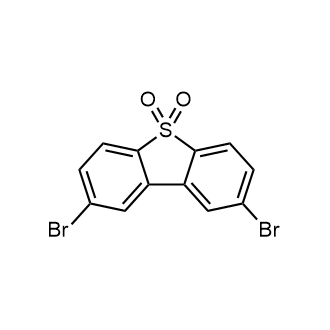 2,8-Dibromodibenzothiophene 5,5-Dioxide Chemical Structure