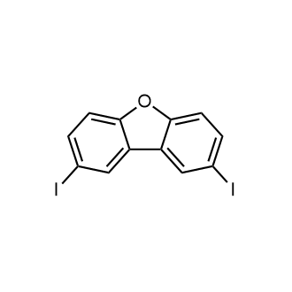 2,8-Diiododibenzofuran التركيب الكيميائي