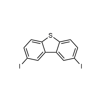 2,8-Diiododibenzo-thiophene Chemical Structure