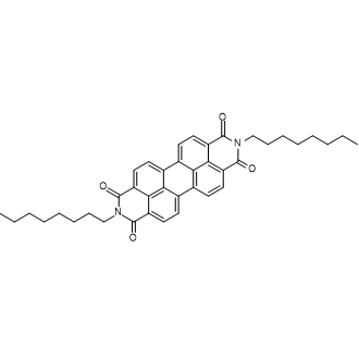 2,9-Dioctylanthra[2,1,9-def:6,5,10-d'e'f']diisoquinoline-1,3,8,10(2H,9H)-tetraone 化学構造