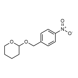 2-[(4-Nitrophenyl)methoxy]oxane Chemical Structure