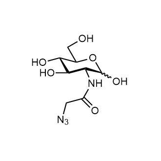 2-[(Azidoacetyl)amino]-2-deoxy-D-glucose Chemical Structure