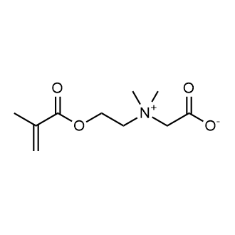 2-[[2-(Methacryloyloxy)ethyl]dimethylammonio]acetate 化学構造