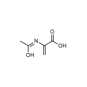 2-Acetamidoacrylic acid Chemical Structure