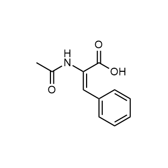 2-Acetylamino-3-phenylprop-2-enoic acid التركيب الكيميائي