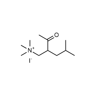 2-Acetyl-N,N,N,4-tetramethylpentan-1-aminium iodide Chemical Structure