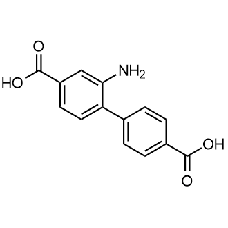 2-Amino-[1,1'-biphenyl]-4,4'-dicarboxylic acid Chemical Structure