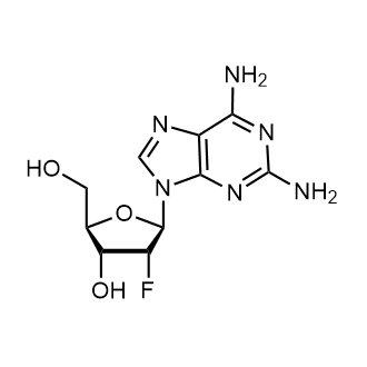 2-Amino-2'-deoxy-2'-fluoroadenosine Chemical Structure