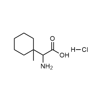 2-Amino-2-(1-methylcyclohexyl)acetic acid hydrochloride Chemical Structure