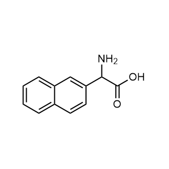 2-Amino-2-(naphthalen-2-yl)acetic acid Chemical Structure