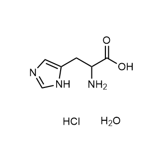 2-Amino-3-(1H-imidazol-4-yl)propanoic acid hydrochloride hydrate Chemical Structure