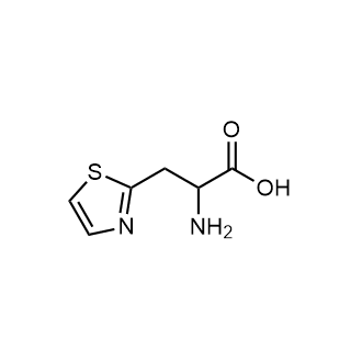 2-Amino-3-(thiazol-2-yl)propanoic acid Chemische Struktur