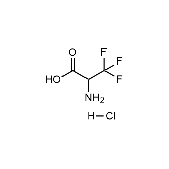 2-Amino-3,3,3-trifluoropropanoic acid hydrochloride التركيب الكيميائي