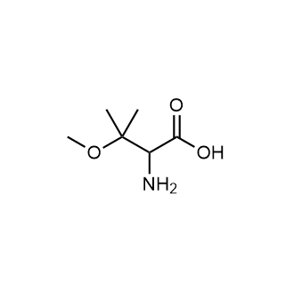 2-Amino-3-methoxy-3-methylbutanoic acid Chemical Structure