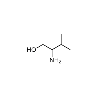 2-Amino-3-methylbutan-1-ol Chemische Struktur