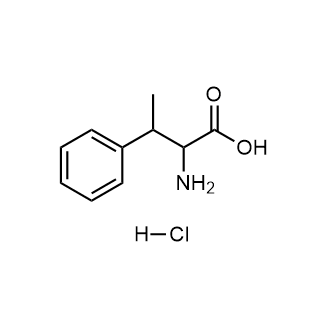 2-Amino-3-phenylbutanoic acid hydrochloride Chemical Structure