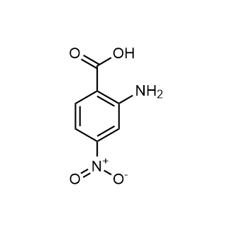 2-Amino-4-nitrobenzoic acid 化学構造