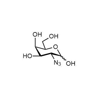 2-Azido-2-deoxy-D-galactose Chemische Struktur