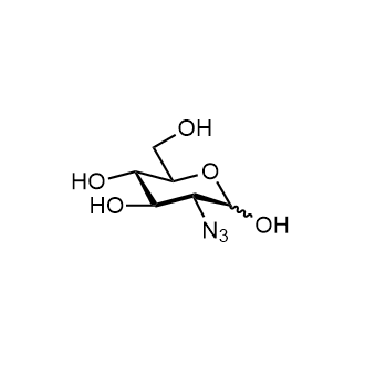 2-Azido-2-deoxy-D-glucose 化学構造