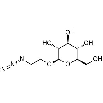 2-Azidoethyl β-D-Glucopyranoside Chemical Structure