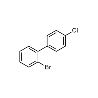 2-Bromo-4'-chloro-1,1'-biphenyl التركيب الكيميائي