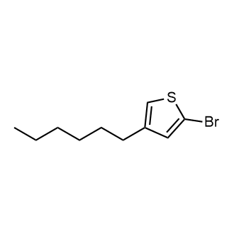 2-Bromo-4-hexyl-thiophene Chemical Structure