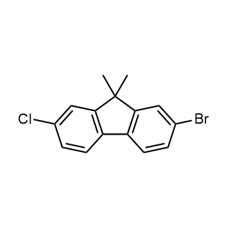 2-Bromo-7-chloro-9,9-dimethyl-9H-fluorene Chemical Structure