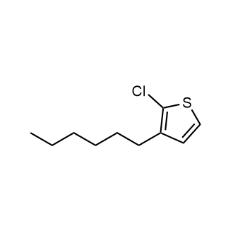 2-Chloro-3-hexyl-thiophene Chemical Structure