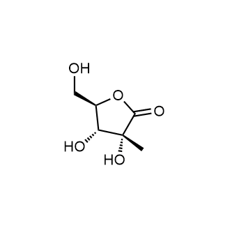 2-C-Methyl-D-ribono-1,4-lactone التركيب الكيميائي