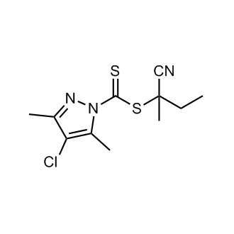 2-Cyanobutan-2-yl 4-chloro-3,5-dimethyl-1H-pyrazole-1-carbodithioate Chemical Structure