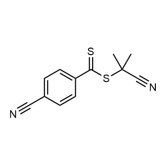 2-Cyanopropan-2-yl 4-cyanobenzodithioate Chemical Structure