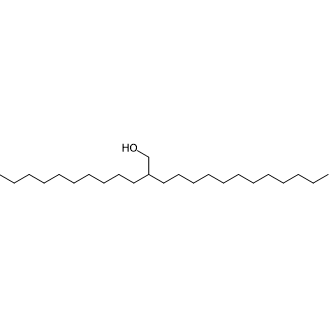 2-Decyl-1-tetradecanol Chemical Structure