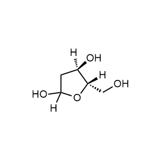 2-Deoxy-L-ribose Chemische Struktur