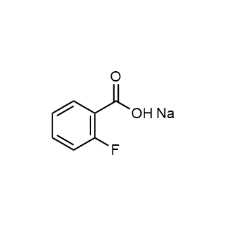 2-Fluorobenzoic acid, sodium salt Chemische Struktur