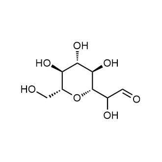 2-Hydroxy-2-((2R,3R,4S,5S,6R)-3,4,5-trihydroxy-6-(hydroxymethyl)tetrahydro-2H-pyran-2-yl)acetaldehyde Chemical Structure