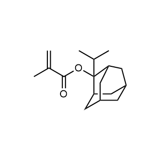 2-Isopropyl-2-methacryloyloxyadamantane Chemical Structure