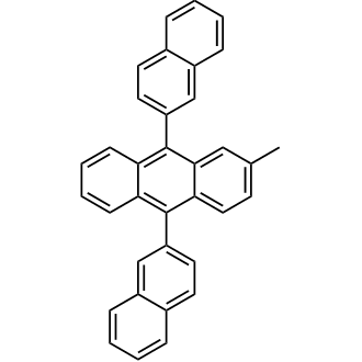 2-Methyl-9,10-di(2-naphthyl)anthracene Chemical Structure