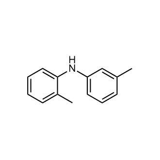 2-Methyl-N-(m-tolyl)aniline Chemische Struktur