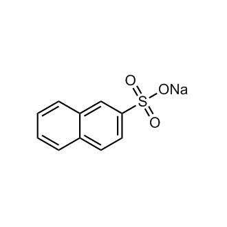 2-Naphthalenesulfonic acid (sodium salt) التركيب الكيميائي