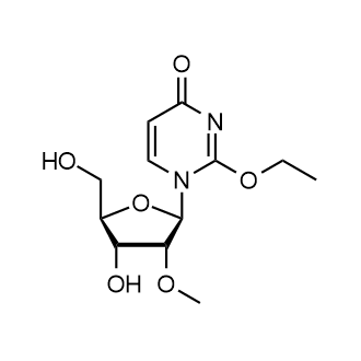 2-O-Ethyl-2′-O-methyluridine Chemical Structure