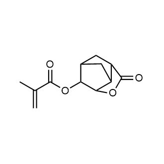 2-Oxohexahydro-2H-3,5-methanocyclopenta[b]furan-6-yl methacrylate Chemical Structure