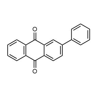 2-Phenylanthraquinone 化学構造