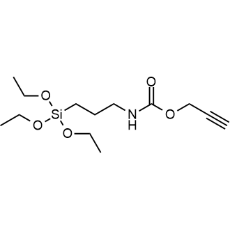 2-Propynyl [3-(Triethoxysilyl)propyl]carbamate التركيب الكيميائي